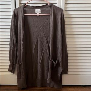 BRAND NEW (NWOT) Tan Cardigan